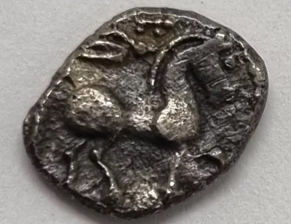 Old Celtic Silver Coin